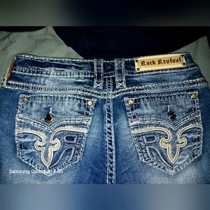 Rock revival jeans size 31 blue